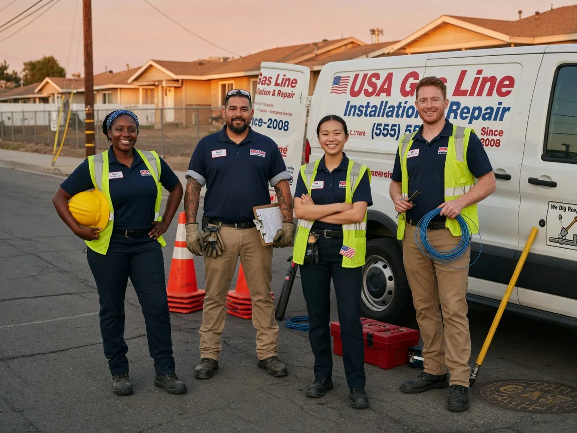 Gas Line Installation company in Nanjemoy, MD